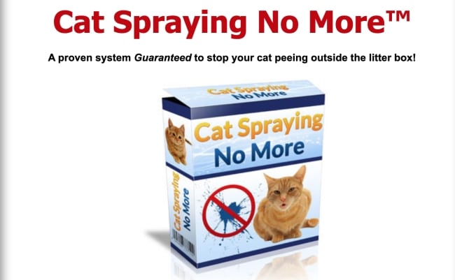 Cat spraying no more affiliate program